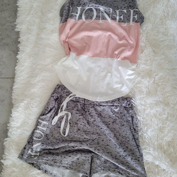 Summer Casual loose Two piece - Picture 2 of 4